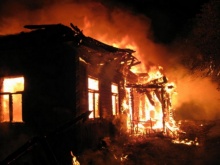 Участились пожары в деревянных домах
