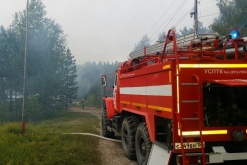 Пожар в детском лагере