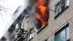 Пожар в общежитии 